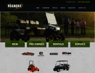 roanokegolfcars1.com screenshot