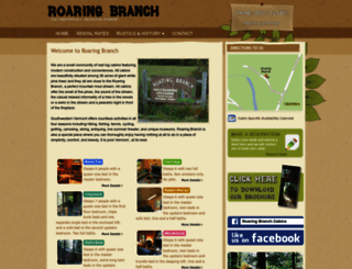 roaringbranch.com screenshot