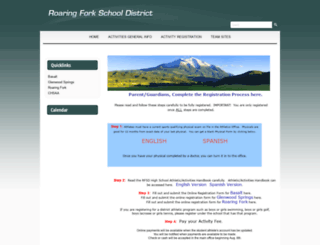 roaringfork-portal.rschooltoday.com screenshot