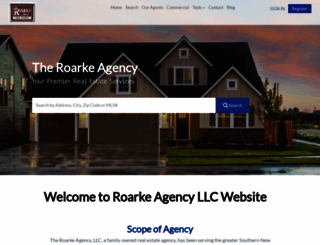 roarkeagency.net screenshot