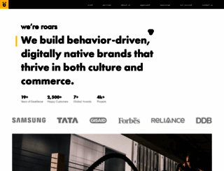 roarsinc.com screenshot