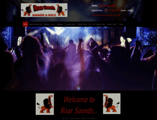 roarsounds.co.uk screenshot