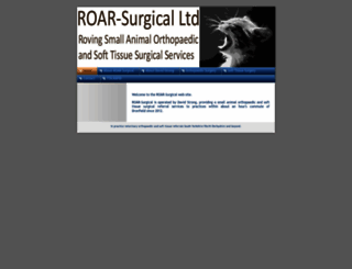 roarsurgical.co.uk screenshot