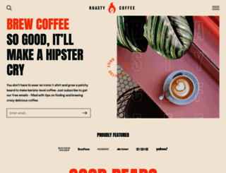 roastycoffee.com screenshot