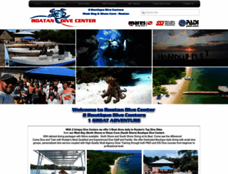 roatandivecenter.com screenshot
