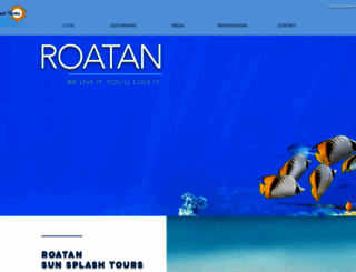 roatansunsplashtours.com screenshot