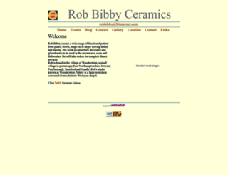 robbibbyceramics.co.uk screenshot
