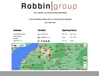 robbinsteel.co.uk screenshot