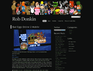 robdonkin.com screenshot