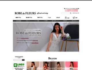 robe-webshop.jp screenshot