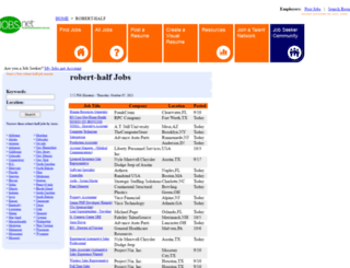 robert-half.jobs.net screenshot