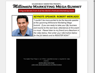 robert.marketingmegasummit.com screenshot