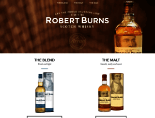 robertburnswhisky.com screenshot