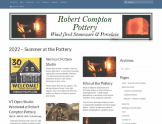 robertcomptonpottery.com screenshot