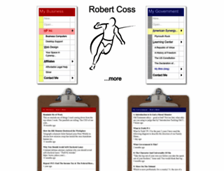 robertcoss.com screenshot