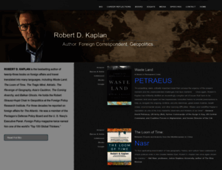 robertdkaplan.com screenshot