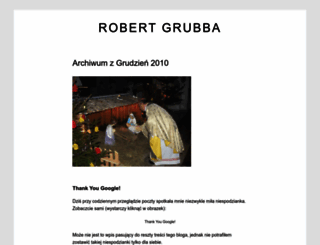 robertgrubba.com screenshot