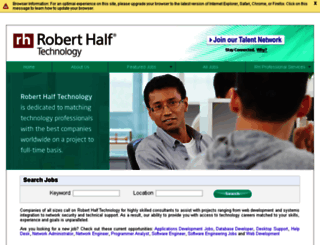 roberthalftechnology.jobs.net screenshot