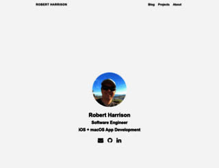 robertharrison.ca screenshot