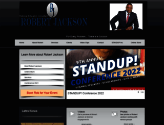 robertjacksonmotivates.com screenshot