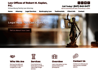 robertkaplanlaw.com screenshot