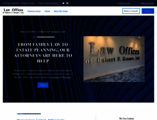 robertkramerlaw.com screenshot