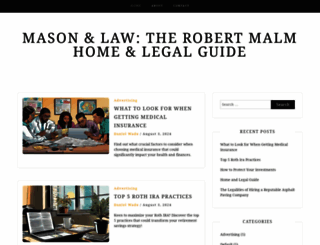 robertmalm.com screenshot