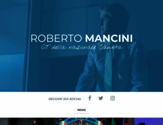 robertomancini.com screenshot