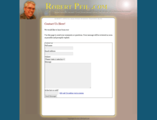 robertpeil.com screenshot