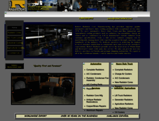 robertradiator.com screenshot
