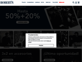 roberts.com.mx screenshot