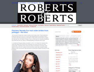 robertsandroberts.net screenshot