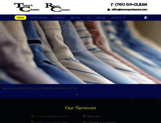 robertscleaners.com screenshot