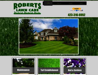 robertslawncareofchattanooga.com screenshot