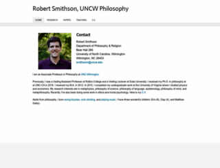robertsmithsonphilosophy.com screenshot