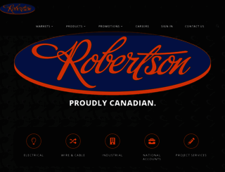 robertson-electric.com screenshot