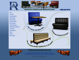 robertson-furniture.com screenshot