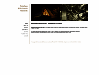 robertsonandhindmarsh.com.au screenshot