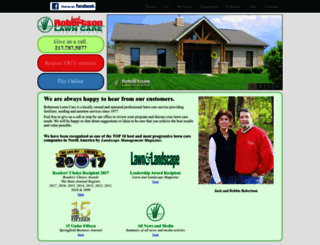 robertsonlawncare.com screenshot