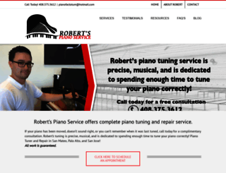 robertspianoservice.com screenshot