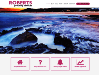 robertspropertyservices.com.au screenshot