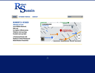 robertsussin.com screenshot