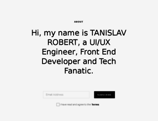 roberttanislav.com screenshot