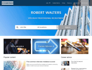 robertwalters.lu screenshot