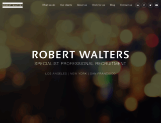 robertwalters.us screenshot