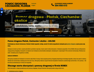 robex-pomocdrogowa.pl screenshot