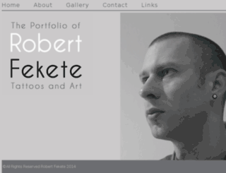 robfekete.com screenshot