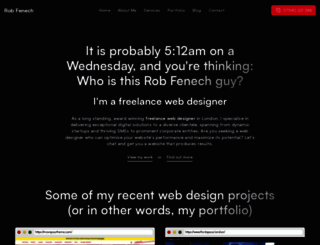robfenech.co.uk screenshot