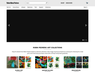 robin-maria-pedrero.artistwebsites.com screenshot