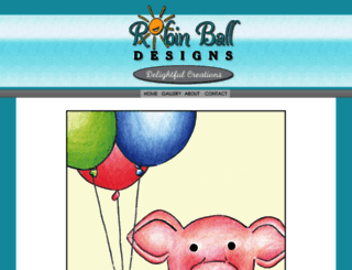 robinballdesigns.com screenshot